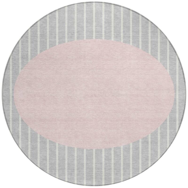 HomeRoots Striped Transitional Rectangle Outdoor Rug