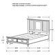 preview thumbnail 65 of 82, Franco 4-Piece Storage Platform Bedroom Set
