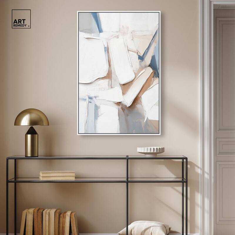 Bone and Beige II Canvas by Art Remedy
