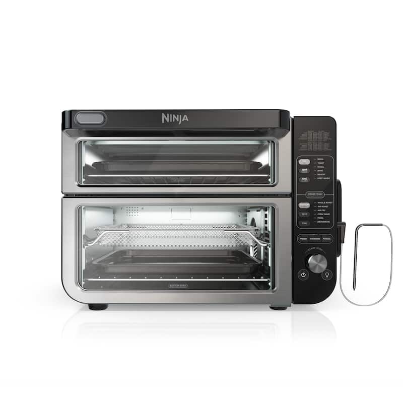 12-in-1 Smart Double Oven - Silver