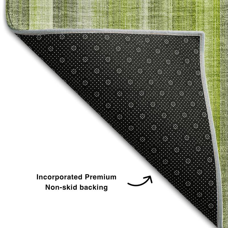 Premium Washable Super Soft Modern Stripes Mayfield Rug