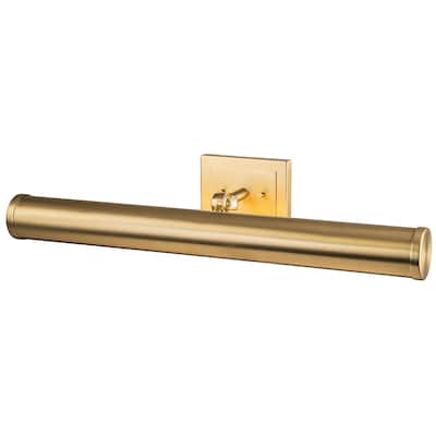 Coates Large Picture Light in Brushed Bronze - 4"h x 26"w x 7"d