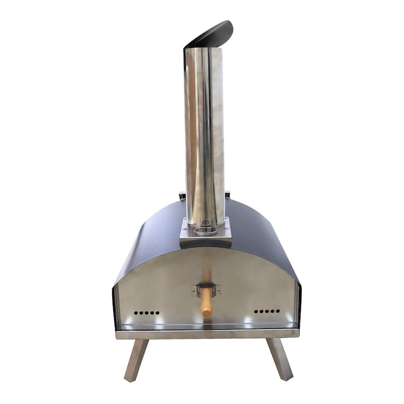 Stainless Steel Outdoor Portable Pizza Oven - N/A