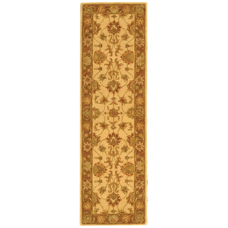 SAFAVIEH Handmade Heritage Kimono Traditional Oriental Wool Rug