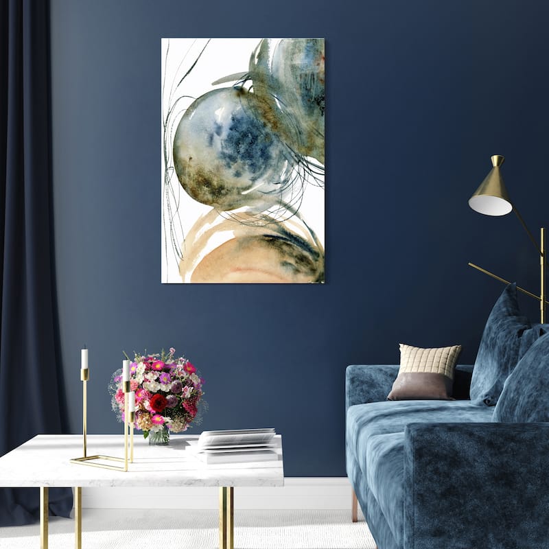 Empire Art"Hibernation I" Frameless Tempered Art Glass Wall Art
