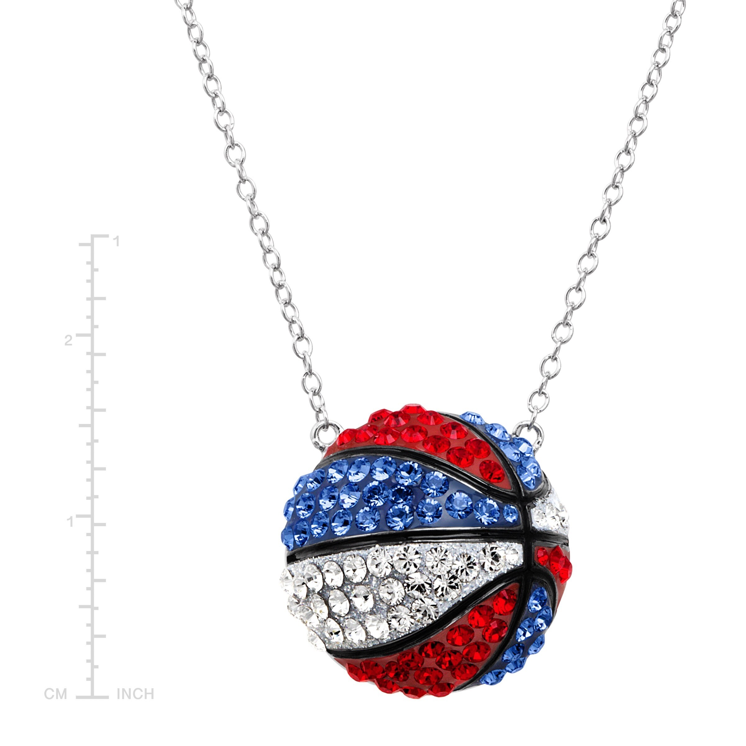 swarovski red necklace