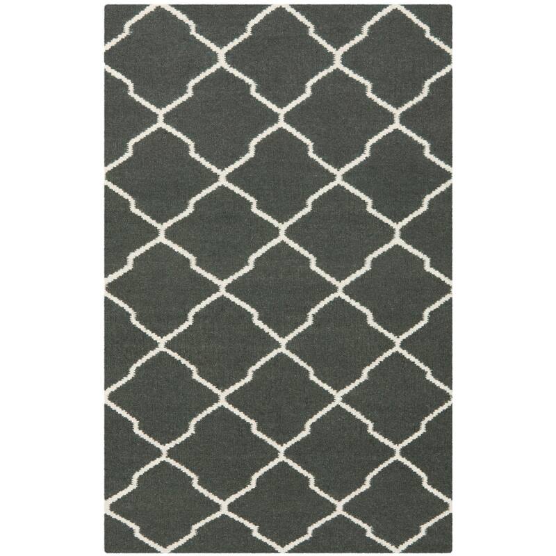 SAFAVIEH Handmade Flatweave Dhurries Tiiu Modern Moroccan Wool Rug