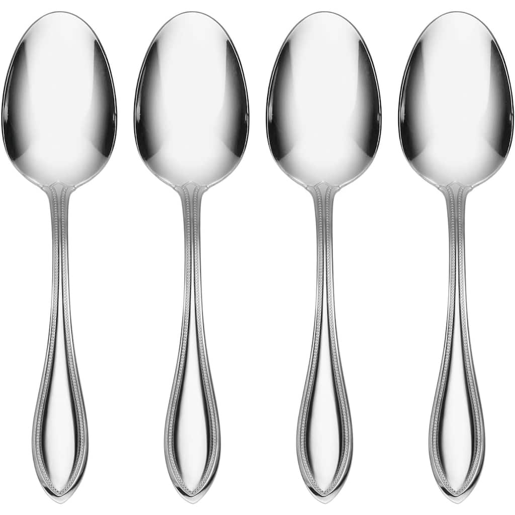 Oneida American Harmony Everyday Flatware Dinner Spoons, Set Of 4