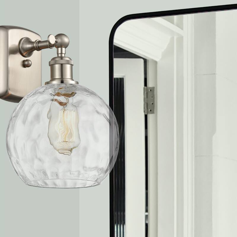 Innovations Lighting 516-1W-13-8 Athens Sconce Athens 13" Tall Wall