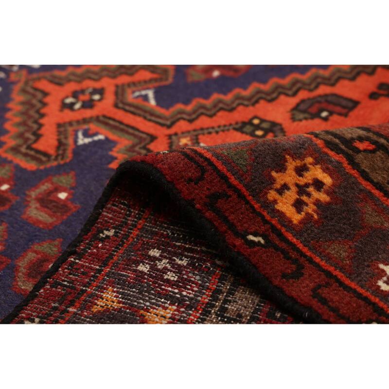 ECARPETGALLERY Hand-knotted Andelz Dark Red Wool Rug - 3'3 x 4'9