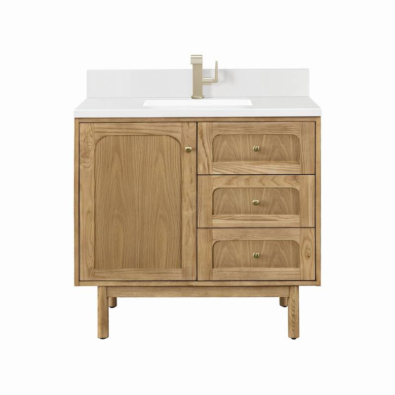 James Martin Vanities 545-V36-1WZ Laurent 36" Wall Mounted or Free