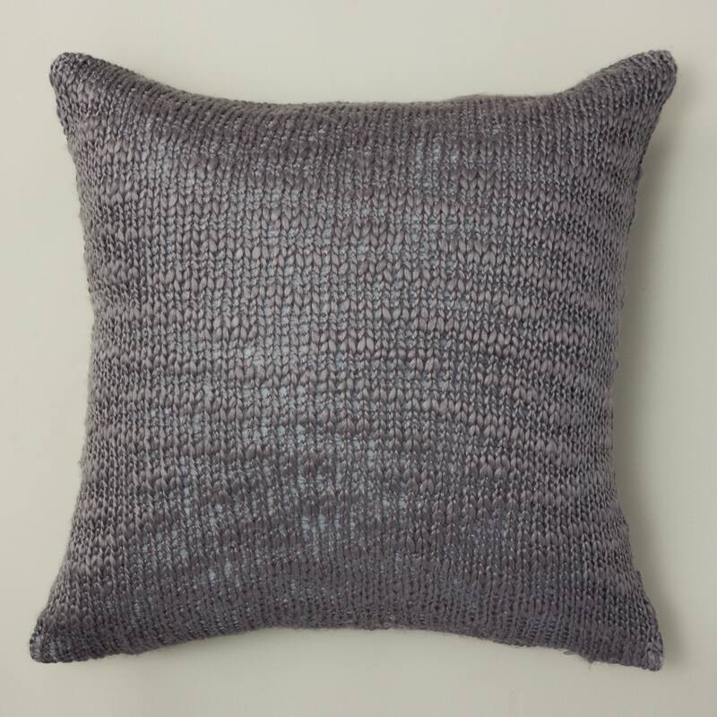 Dane Throw Pillow - Steel Blue