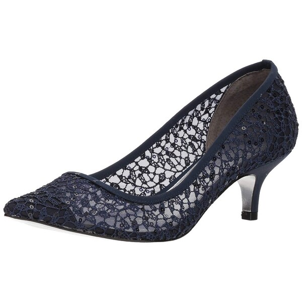 adrianna papell lois lace dress pumps