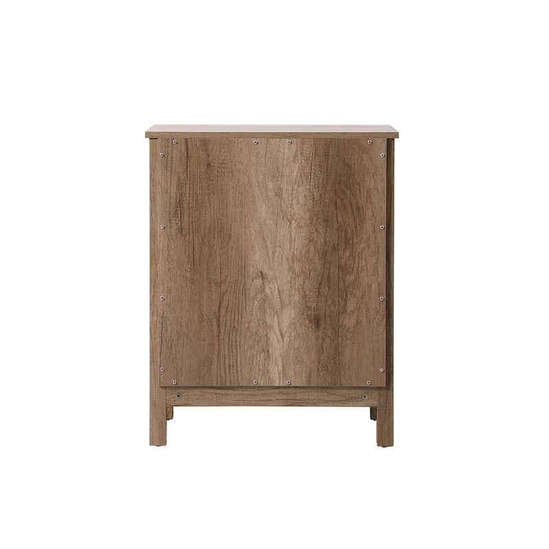 Indigo Home 24 Inch Bathroom Storage Freestanding Cabinet