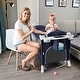 preview thumbnail 5 of 8, Travel Toddler Bed Bassinet Portable Upholstered Infant Cribs