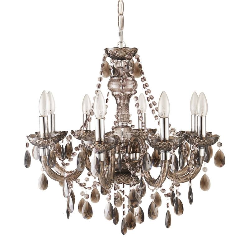 angelo:HOME Fulton Chandelier - Pewter Grey - 8 Light