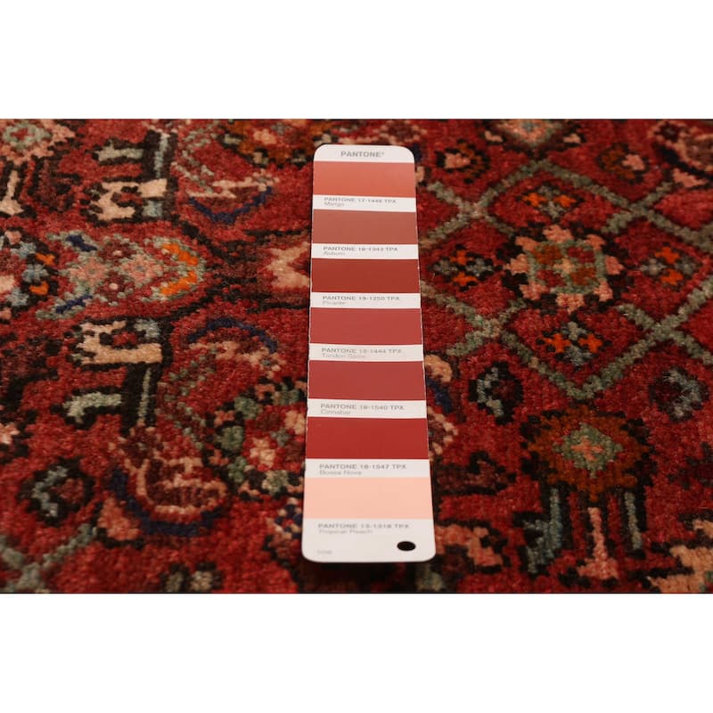 ECARPETGALLERY Hand-knotted Andelz Copper Wool Rug - 4'0 x 10'7