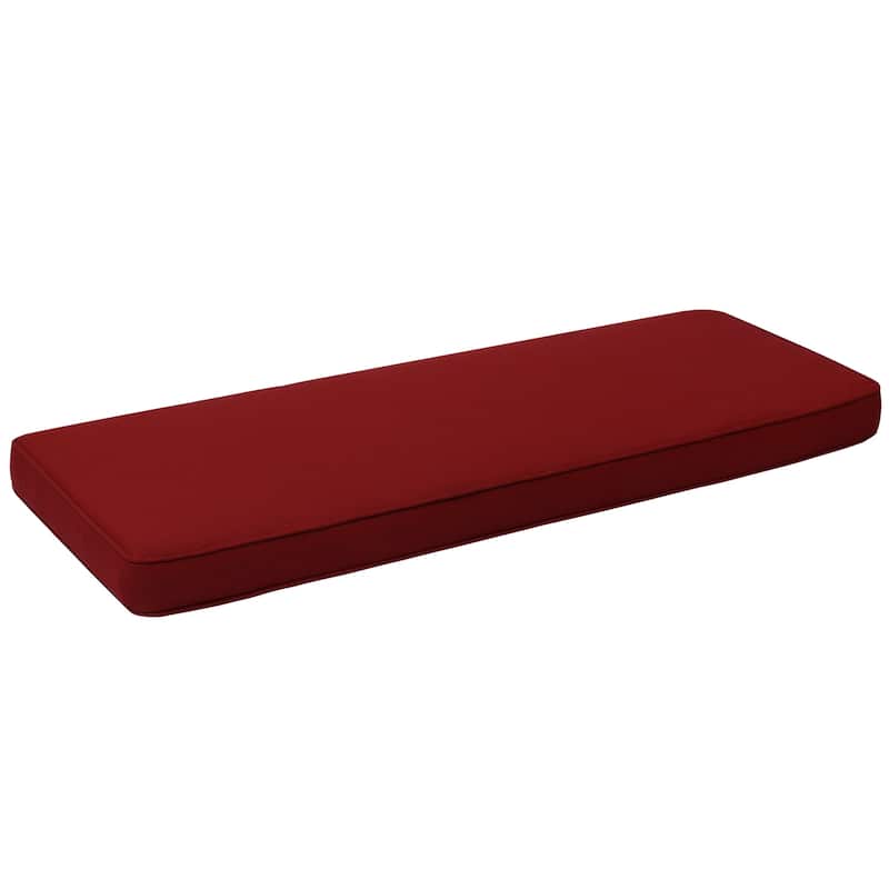 Aoodor Patio Furniture 46" x 18" x 3.1" Outdoor Bench Cushion