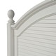 preview thumbnail 5 of 4, Summer House I Oyster White King Poster Headboard