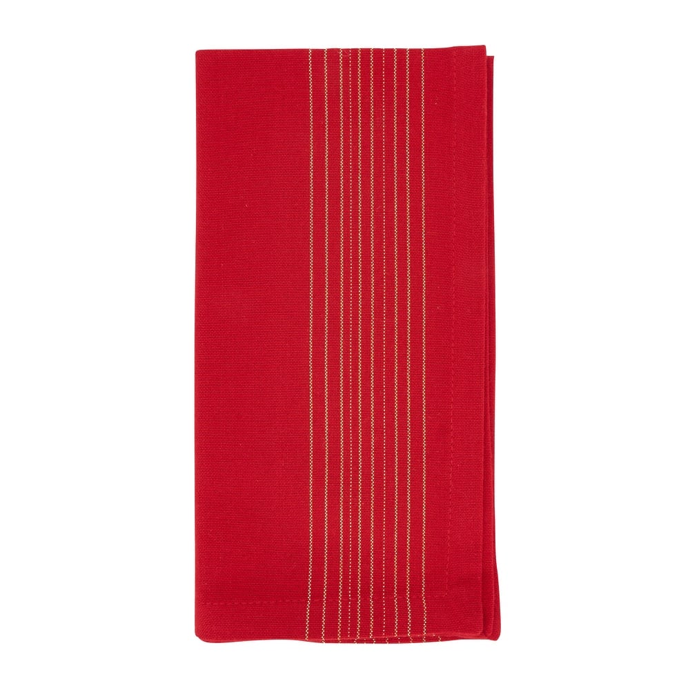 Shiny Chic Shimmer Stripe Napkin (Set of 4)