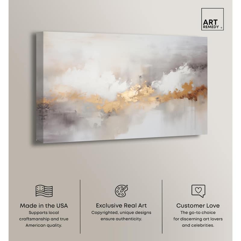 Cloudborn Glow I Canvas by Art Remedy, Gallery Wrapped
