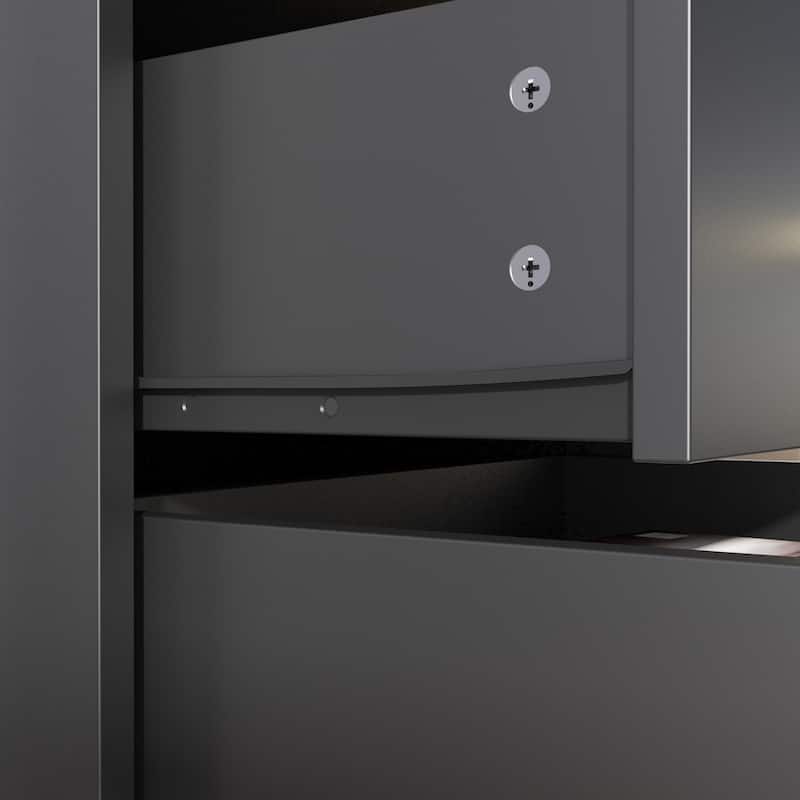 23.6'' Tall 3 - Drawer Nightstand End Table Beside Table Spray Paint