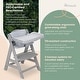 preview thumbnail 5 of 6, hauck AlphaPlus Grow Along Wooden High Chair w/Alpha Tray Table & Deluxe Cushion - 16.50