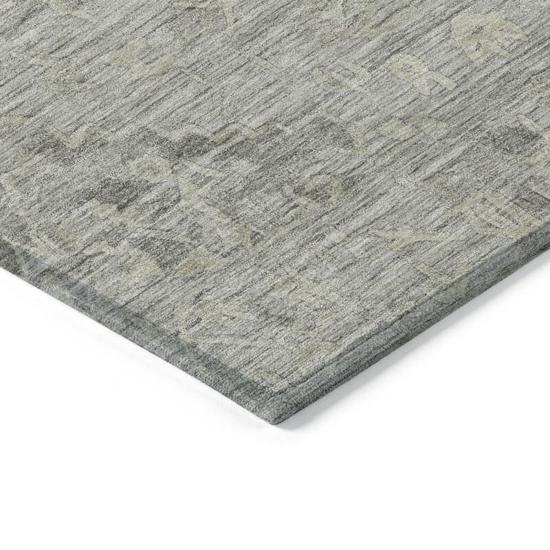 HomeRoots Floral Traditional Rectangle Outdoor Rug