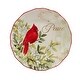 preview thumbnail 3 of 8, Certified International Winter's Medley 8.5" Salad/Dessert Plates, Set of 4