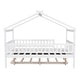 preview thumbnail 6 of 15, Full Size Wooden House Bed with Twin Size Trundle, Kid's Bed
