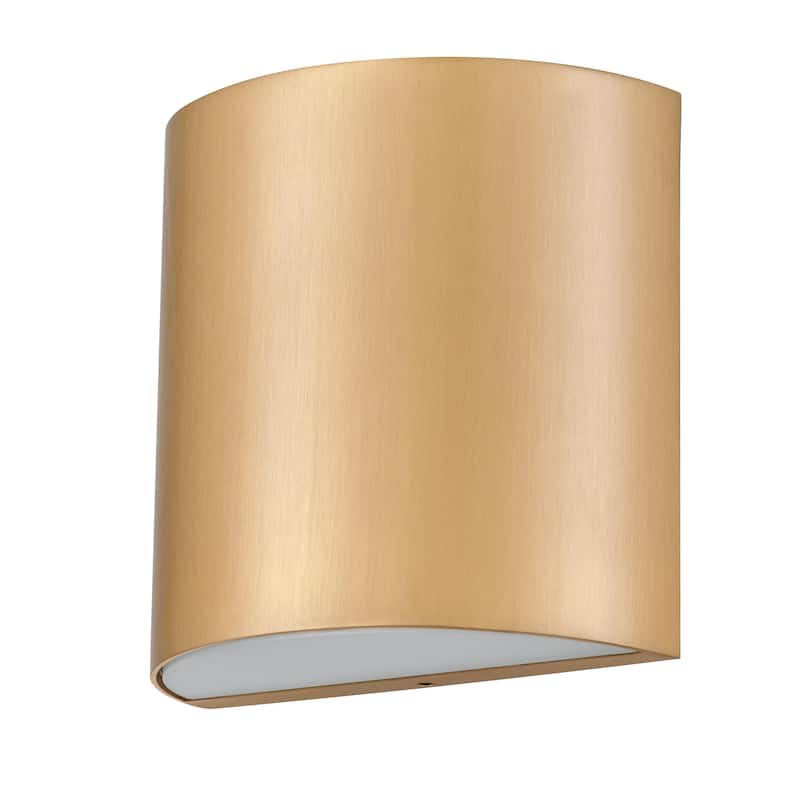 Brushed Aluminum LED Wall Sconce