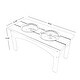 preview thumbnail 3 of 70, Elevated Pet Feeder with Stainless Steel Bowls - N/A
