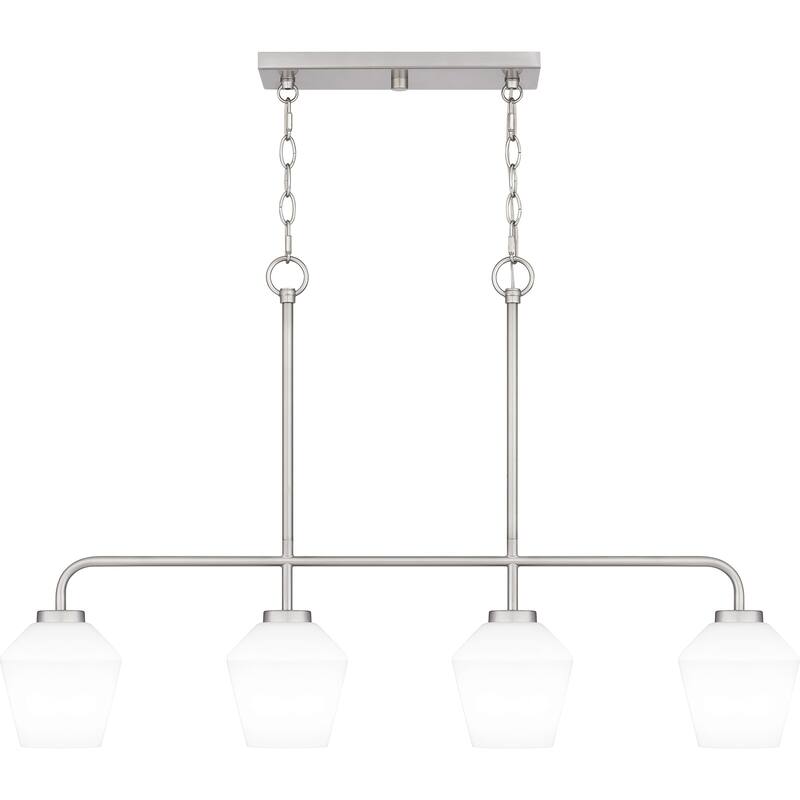 Nielson 4-Light Brushed Nickel Island Light