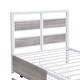 preview thumbnail 19 of 22, Twin Metal Platform Bed with 2 Storage Drawers & Rotatable TV Stand
