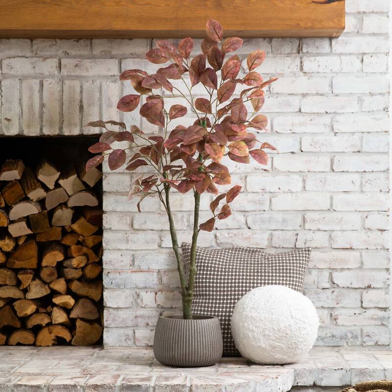 Potted Dogwood Artificial Tree - 3.5' - Brown