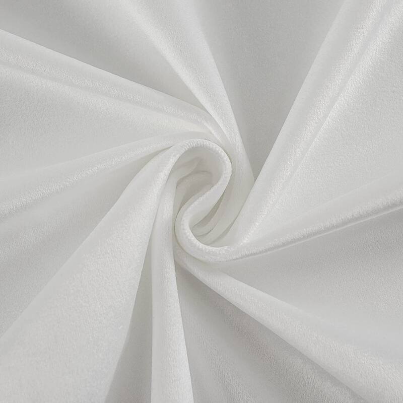 DriftAway Boho Velvet Handmade Tassel Curtain Room Darkening Thermal Insulated Window Curtains