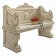 preview thumbnail 2 of 5, Design Toscano Giant Neoclassical Swan Bench