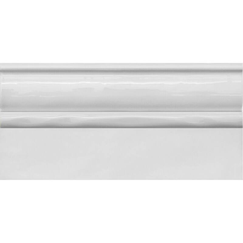 Chelsea 2in x 10in Ceramic Chair Rail Wall Tile