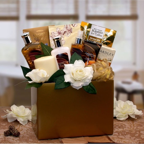 Caramel Inspirations Spa Gift Box. Opens flyout.
