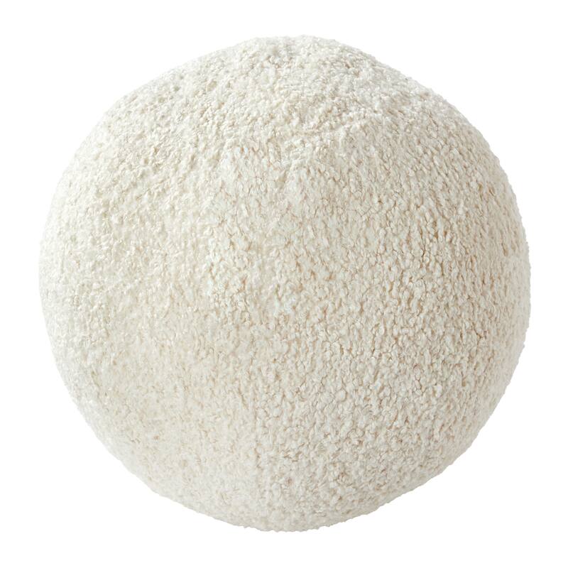 Sorra Home Indoor Soft-Textured Ball Pillow