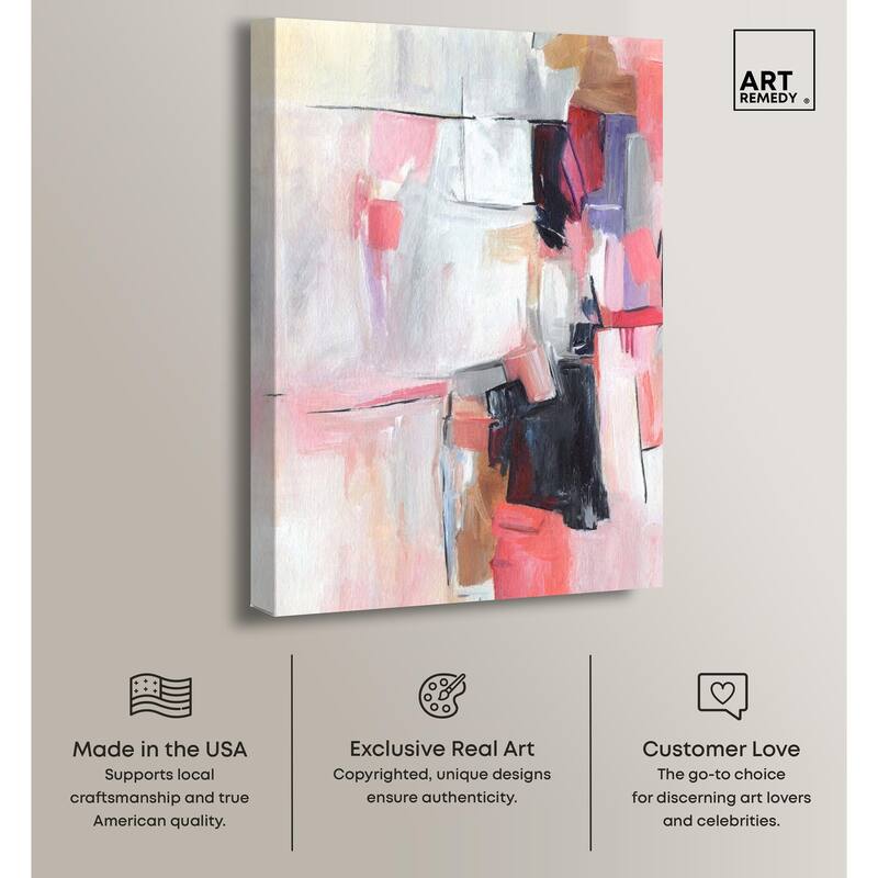 Love Letter I Canvas by Art Remedy, Gallery Wrapped
