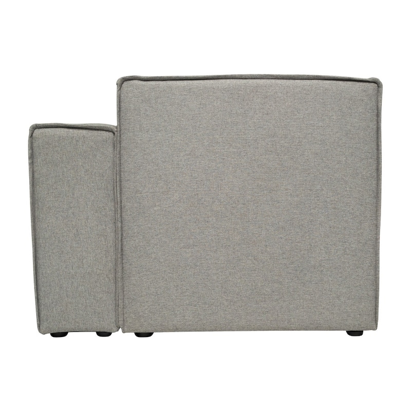 Contemporary Modular Sectional Sofa Right Side Chair with Armrest