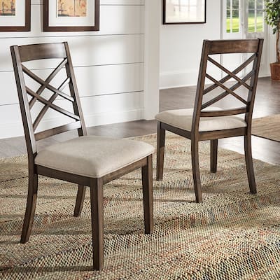 Garrison Espresso Finish Dining Chairs (Set of 2) by iNSPIRE Q Modern