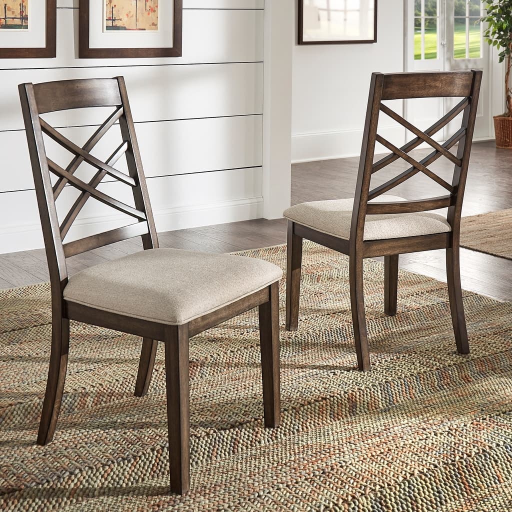 Garrison Espresso Finish Dining Chairs (Set of 2) by iNSPIRE Q Modern