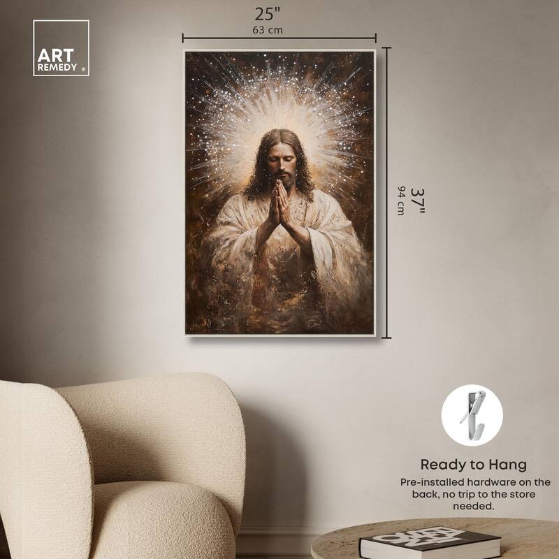 Meditation Manifested Canvas by Art Remedy