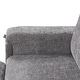 preview thumbnail 55 of 58, L Shaped Polyester Sectional Sofa with USB Ports and Cup Holders