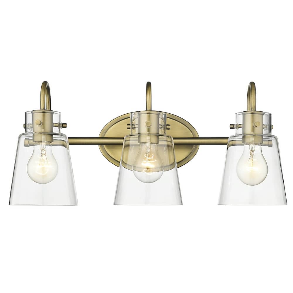 Bristow Bath/ Vanity Fixture w/ Clear Glass