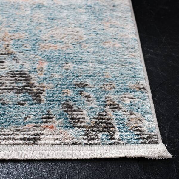 Shop Safavieh Shivan Modern Contemporary Abstract Blue Ivory Rug