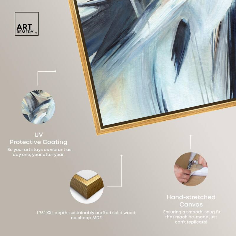 Layered Shadows Canvas by Art Remedy