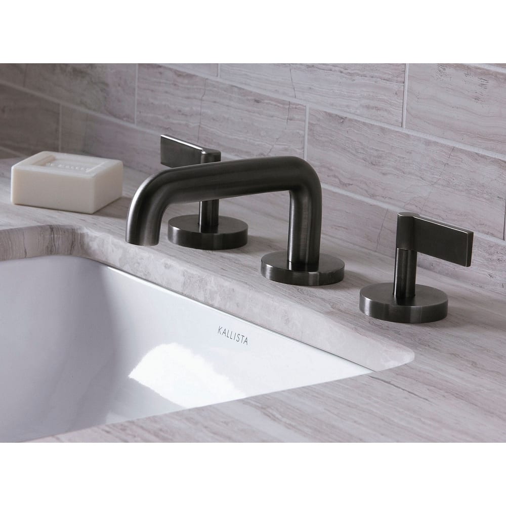 Kallista One 1.2 GPM Double Lever Handle Bathroom Faucet with Soft